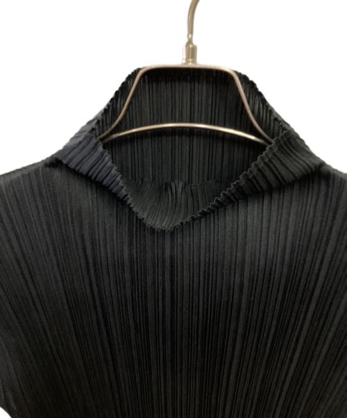 PLEATS PLEASE（プリーツプリーズ）PLEATS PLEASE (プリーツプリーズ) ノースリーブカットソー ブラック サイズ:4の古着・服飾アイテム