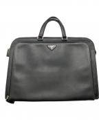 PRADAプラダ）の古着「サフィアーノ ビジネスバッグ」｜ブラック