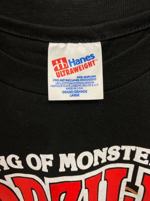 Hanes（ヘインズ）Hanes (ヘインズ) 半袖Tシャツ ブラック サイズ:Largeの古着・服飾アイテム