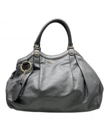 GUCCI（グッチ）の古着「グッチシマ スーキー トートバッグ」｜グレー