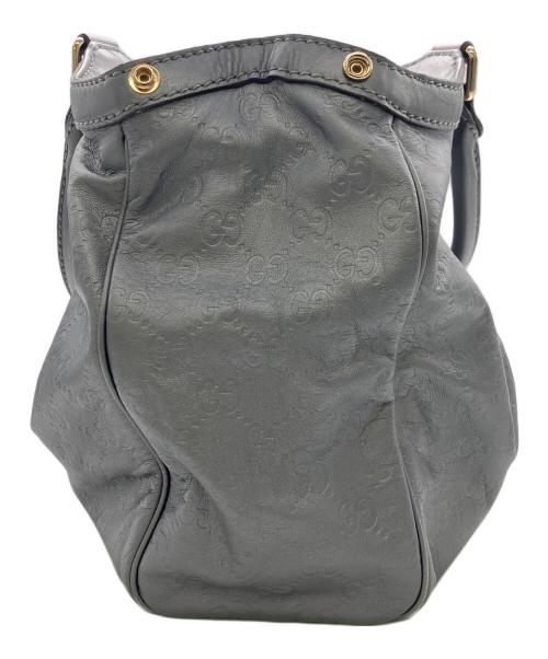 GUCCI（グッチ）GUCCI (グッチ) グッチシマ スーキー トートバッグ グレーの古着・服飾アイテム