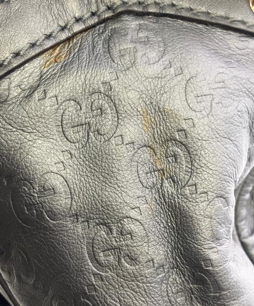 GUCCI（グッチ）GUCCI (グッチ) グッチシマ スーキー トートバッグ グレーの古着・服飾アイテム