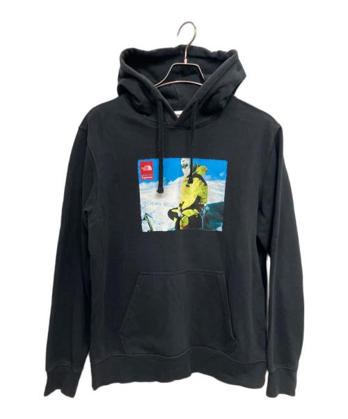 THE NORTH FACE（ザ ノース フェイス）THE NORTH FACE (ザ ノース フェイス) SUPREME (シュプリーム) EXPEDITION PULLOVER Hoodie ブラック サイズ:Mの古着・服飾アイテム
