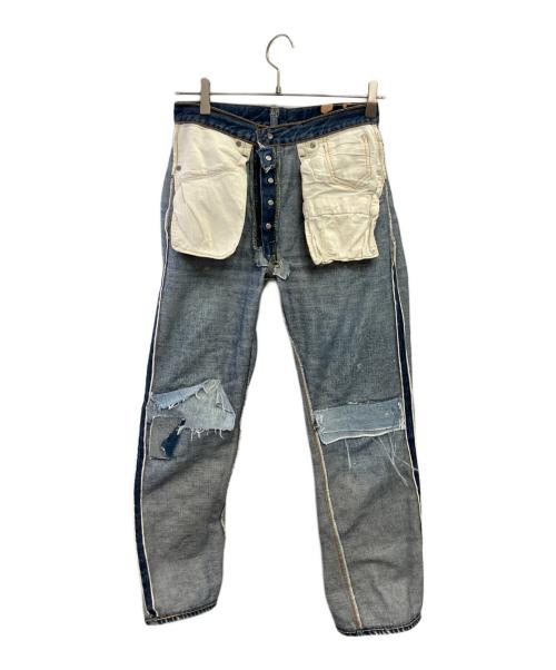 LEVI'S（リーバイス）LEVI'S (リーバイス) デニムパンツ/60-70s BIGE 後期 インディゴ サイズ:実寸ウエスト70 レングス68の古着・服飾アイテム