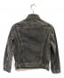 LEVI'S (リーバイス) 先染めブラックデニムジャケット グレー サイズ:38：17000円