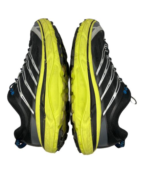 HOKA（ホカ）HOKA (ホカ) スニーカー イエロー×ブラック サイズ:28cmの古着・服飾アイテム