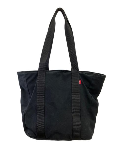 SUPREME（シュプリーム）SUPREME (シュプリーム) キャンバストートバッグ ブラックの古着・服飾アイテム