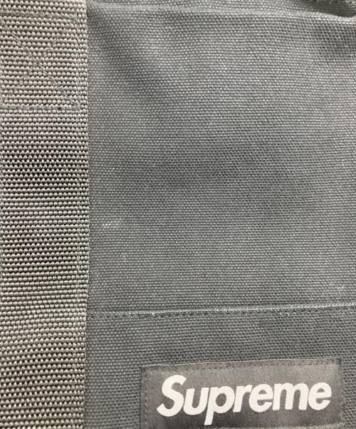 SUPREME（シュプリーム）SUPREME (シュプリーム) キャンバストートバッグ ブラックの古着・服飾アイテム