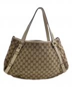 GUCCIグッチ）の古着「ハンドバッグ」｜ブラウン