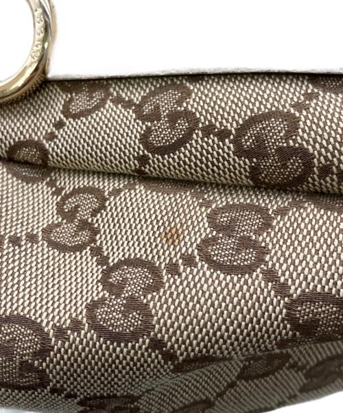 GUCCI（グッチ）GUCCI (グッチ) ハンドバッグ ブラウンの古着・服飾アイテム