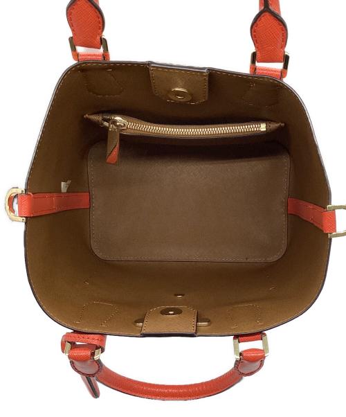 MICHAEL KORS（マイケル・コース）MICHAEL KORS (マイケル・コース) GREENWICH 2WAY SHOULDER BAG レッドの古着・服飾アイテム