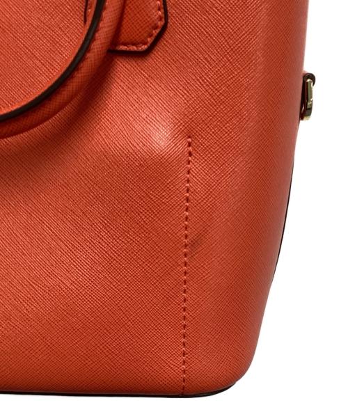 MICHAEL KORS（マイケル・コース）MICHAEL KORS (マイケル・コース) GREENWICH 2WAY SHOULDER BAG レッドの古着・服飾アイテム