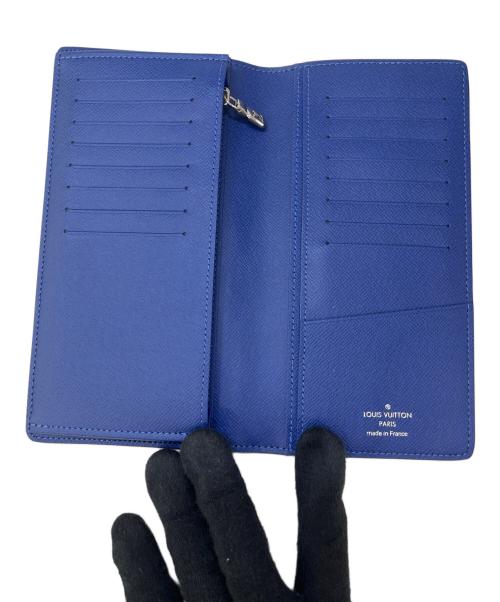 LOUIS VUITTON（ルイ ヴィトン）LOUIS VUITTON (ルイ ヴィトン) 長財布/タイガラマ　ポルトフォイユ ブラザ ブルーの古着・服飾アイテム