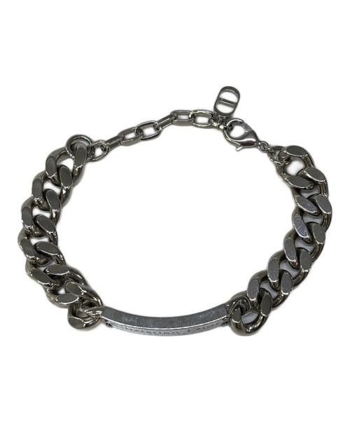 Christian Dior（クリスチャン ディオール）Christian Dior (クリスチャン ディオール) チェーンリンク ブレスレット シルバーの古着・服飾アイテム