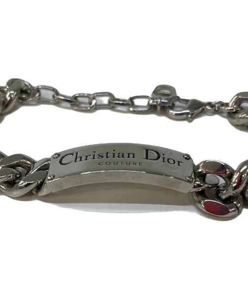 Christian Dior（クリスチャン ディオール）Christian Dior (クリスチャン ディオール) チェーンリンク ブレスレット シルバーの古着・服飾アイテム