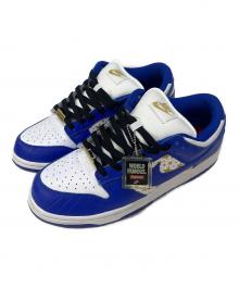 SUPREME×NIKE（シュプリーム×ナイキ）の古着「スニーカー/Dunk Low OG QS "Gold Stars"」｜ブルー×ホワイト