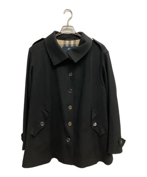 BURBERRY LONDON（バーバリーロンドン）BURBERRY LONDON (バーバリーロンドン) ウールコート ブラック サイズ:46の古着・服飾アイテム