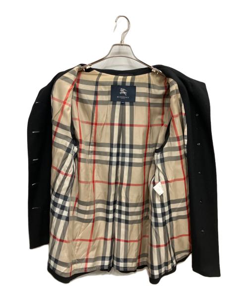 BURBERRY LONDON（バーバリーロンドン）BURBERRY LONDON (バーバリーロンドン) ウールコート ブラック サイズ:46の古着・服飾アイテム