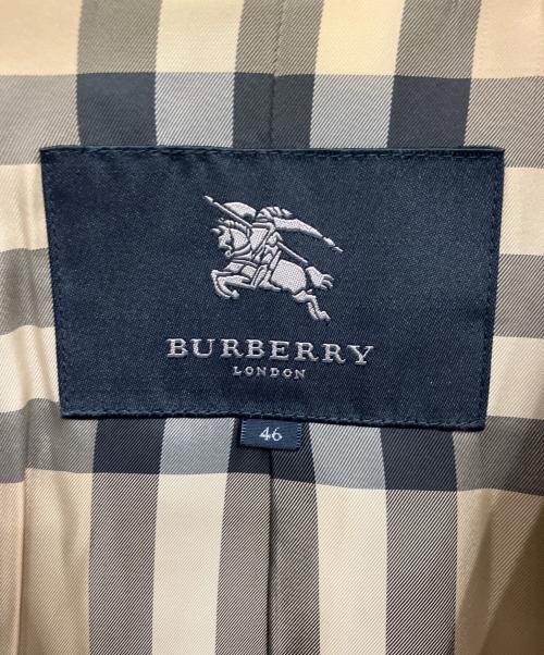 BURBERRY LONDON（バーバリーロンドン）BURBERRY LONDON (バーバリーロンドン) ウールコート ブラック サイズ:46の古着・服飾アイテム