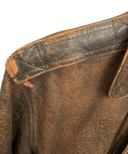 AVIREX（アヴィレックス）AVIREX (アヴィレックス) A-2フライトジャケット ブラウン サイズ:XSの古着・服飾アイテム