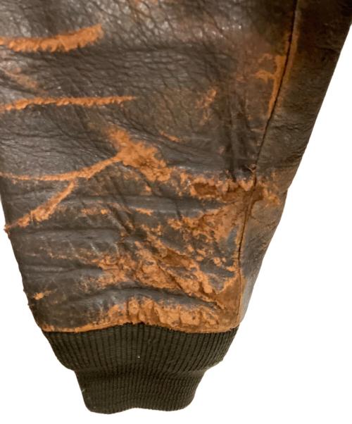 AVIREX（アヴィレックス）AVIREX (アヴィレックス) A-2フライトジャケット ブラウン サイズ:XSの古着・服飾アイテム