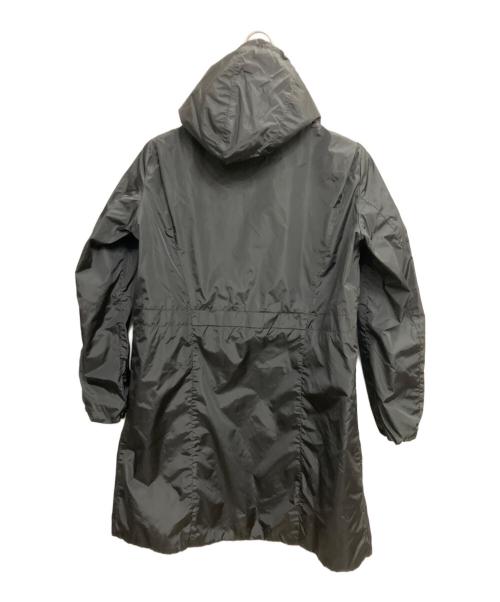 MONCLER（モンクレール）MONCLER (モンクレール) OMBRE ナイロンフーデッドコート ブラック サイズ:1の古着・服飾アイテム
