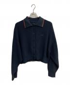 FRED PERRY×RAY BEAMSフレッドペリー×レイ ビームス）の古着「薄手ニット」｜ネイビー