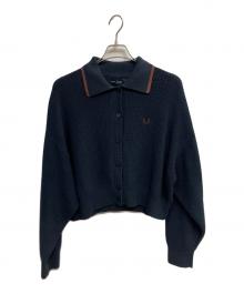 FRED PERRY×RAY BEAMS（フレッドペリー×レイ ビームス）の古着「薄手ニット」｜ネイビー
