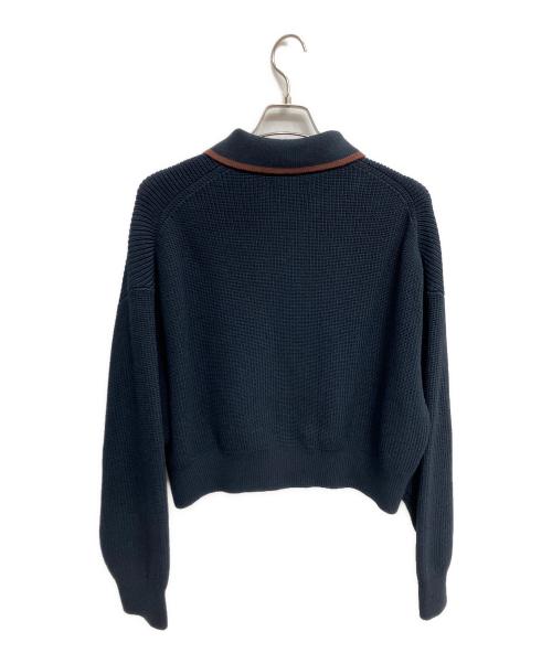 FRED PERRY（フレッドペリー）FRED PERRY (フレッドペリー) RAY BEAMS (レイ ビームス) 薄手ニット ネイビー サイズ:10の古着・服飾アイテム
