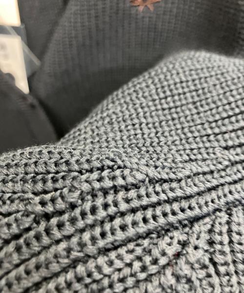 FRED PERRY（フレッドペリー）FRED PERRY (フレッドペリー) RAY BEAMS (レイ ビームス) 薄手ニット ネイビー サイズ:10の古着・服飾アイテム