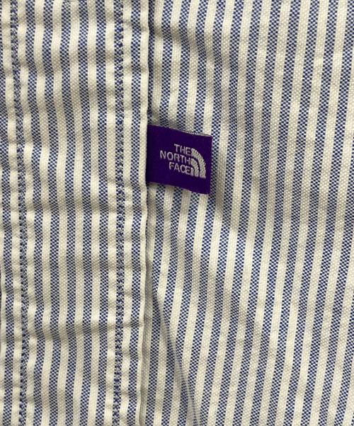 THE NORTH FACE（ザ ノース フェイス）THE NORTH FACE (ザ ノース フェイス) ボタンダウンストライプフィールドシャツ ブルー サイズ:Lの古着・服飾アイテム