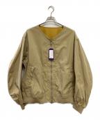 THE NORTH FACEザ ノース フェイス）の古着「リバーシブルジャケット/Double-built Field Cardigan」｜イエロー×ベージュ