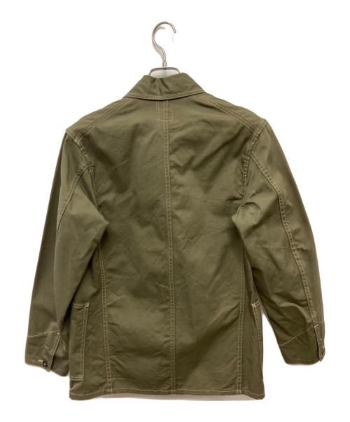 POST O'ALLS（ポストオーバーオールズ）POST O'ALLS (ポストオーバーオールズ) カバーオール オリーブ サイズ:Sの古着・服飾アイテム