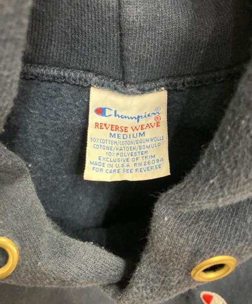 Champion（チャンピオン）Champion (チャンピオン) リバースウィーブ　プルオーバーパーカー ネイビー サイズ:Mの古着・服飾アイテム