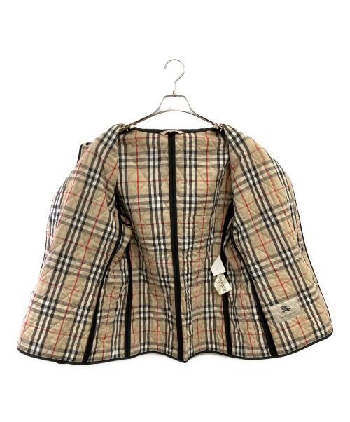 BURBERRY LONDON（バーバリーロンドン）BURBERRY LONDON (バーバリーロンドン) キルティングコート ブラック サイズ:XLの古着・服飾アイテム