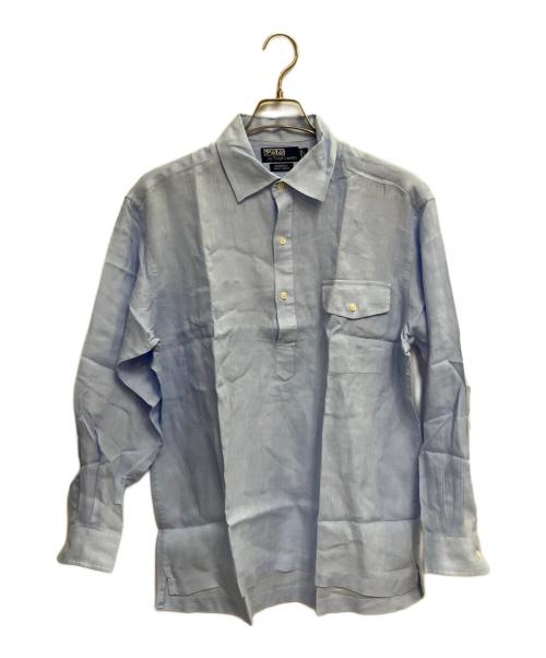 POLO RALPH LAUREN（ポロ・ラルフローレン）POLO RALPH LAUREN (ポロ・ラルフローレン) 長袖シャツ ブルー サイズ:Lの古着・服飾アイテム