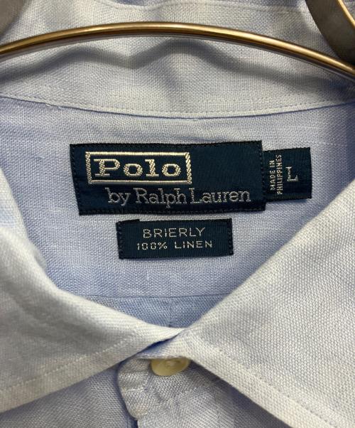 POLO RALPH LAUREN（ポロ・ラルフローレン）POLO RALPH LAUREN (ポロ・ラルフローレン) 長袖シャツ ブルー サイズ:Lの古着・服飾アイテム