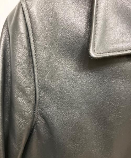 SCHOTT BROS.（ショット）SCHOTT BROS. (ショット) レザートラッカージャケット ブラック サイズ:36の古着・服飾アイテム