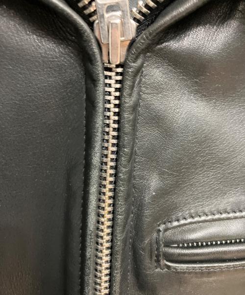 SCHOTT BROS.（ショット）SCHOTT BROS. (ショット) レザートラッカージャケット ブラック サイズ:36の古着・服飾アイテム