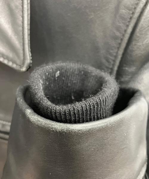 SCHOTT BROS.（ショット）SCHOTT BROS. (ショット) レザートラッカージャケット ブラック サイズ:36の古着・服飾アイテム