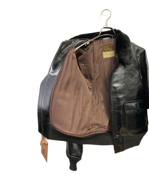 BUZZ RICKSON'S（バズリクソンズ）BUZZ RICKSON'S (バズリクソンズ) WILLIAM GIBSON COLLECTION Type BLACK AN-J-3A HORSEHIDE MODEL ブラック サイズ:40の古着・服飾アイテム