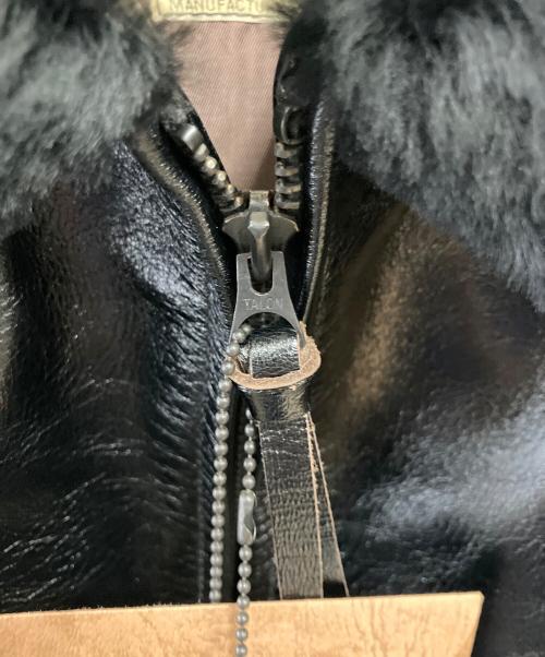 BUZZ RICKSON'S（バズリクソンズ）BUZZ RICKSON'S (バズリクソンズ) WILLIAM GIBSON COLLECTION Type BLACK AN-J-3A HORSEHIDE MODEL ブラック サイズ:40の古着・服飾アイテム