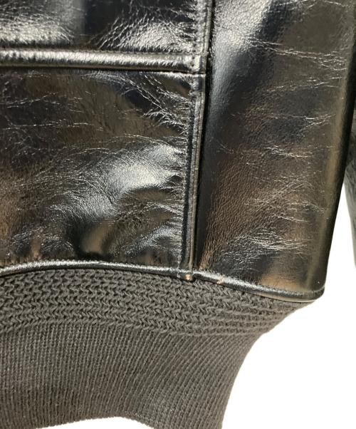 BUZZ RICKSON'S（バズリクソンズ）BUZZ RICKSON'S (バズリクソンズ) WILLIAM GIBSON COLLECTION Type BLACK AN-J-3A HORSEHIDE MODEL ブラック サイズ:40の古着・服飾アイテム