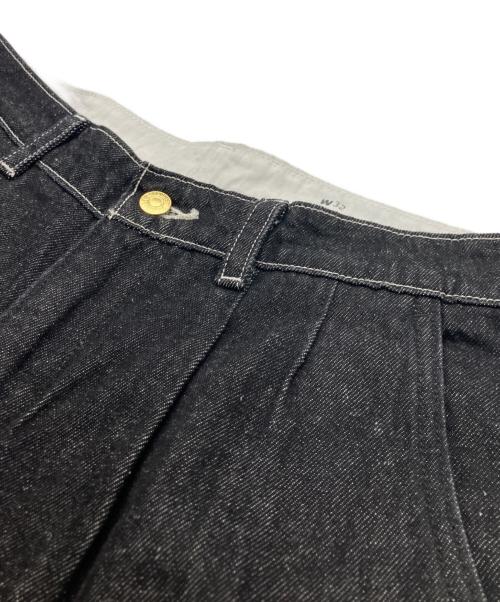 LEVI'S（リーバイス）LEVI'S (リーバイス) ワイドデニムパンツ ブラック サイズ:81cm(W32)の古着・服飾アイテム