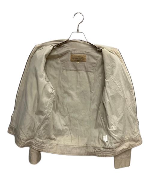 AVIREX（アヴィレックス）AVIREX (アヴィレックス) フライトジャケット ベージュ サイズ:Mの古着・服飾アイテム