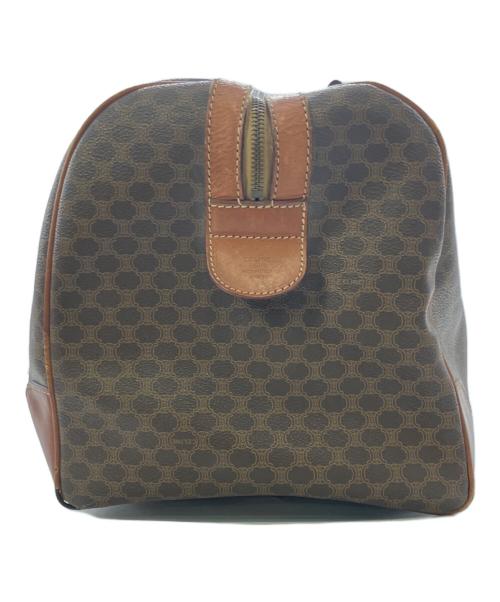 CELINE（セリーヌ）CELINE (セリーヌ) マカダム ボストンバッグ ブラウンの古着・服飾アイテム