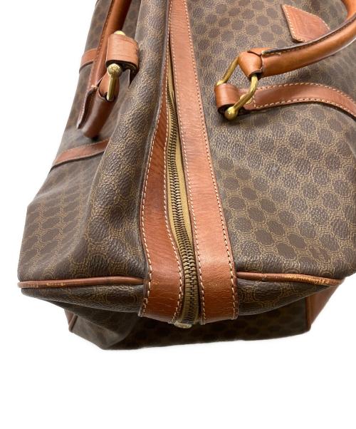 CELINE（セリーヌ）CELINE (セリーヌ) マカダム ボストンバッグ ブラウンの古着・服飾アイテム