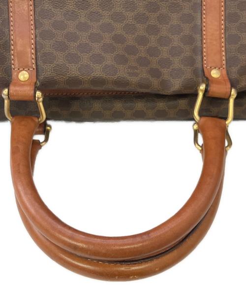 CELINE（セリーヌ）CELINE (セリーヌ) マカダム ボストンバッグ ブラウンの古着・服飾アイテム