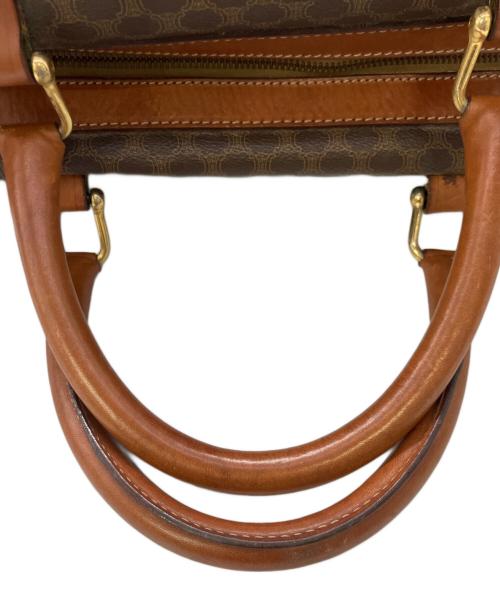 CELINE（セリーヌ）CELINE (セリーヌ) マカダム ボストンバッグ ブラウンの古着・服飾アイテム