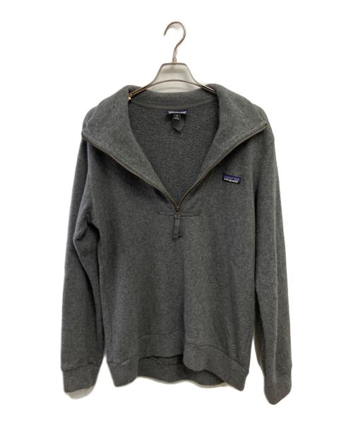 Patagonia（パタゴニア）Patagonia (パタゴニア) ウーリーフリース プルオーバー グレー サイズ:Mの古着・服飾アイテム